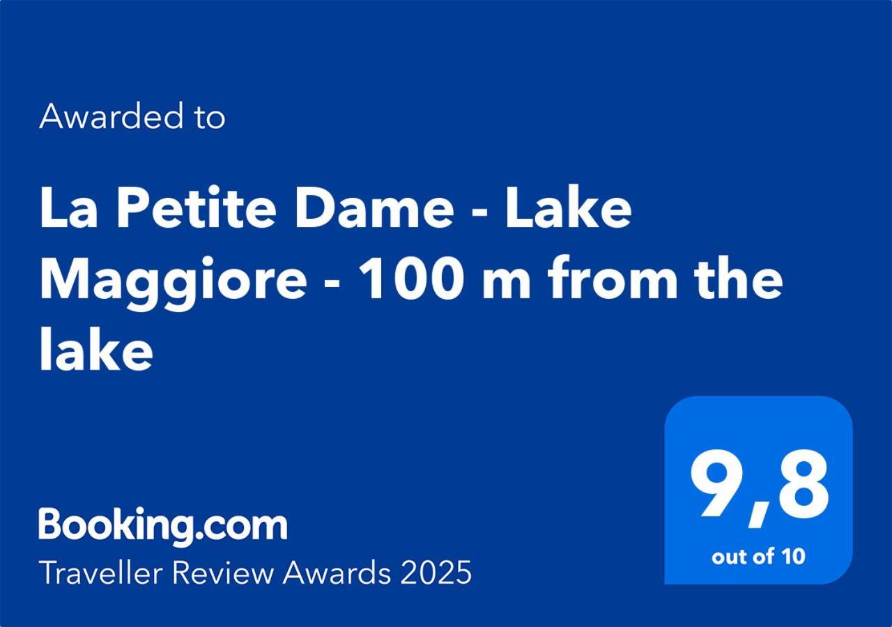 La Petite Dame - Lake Maggiore - 100 M From The Lake แวร์บาเนีย ภายนอก รูปภาพ