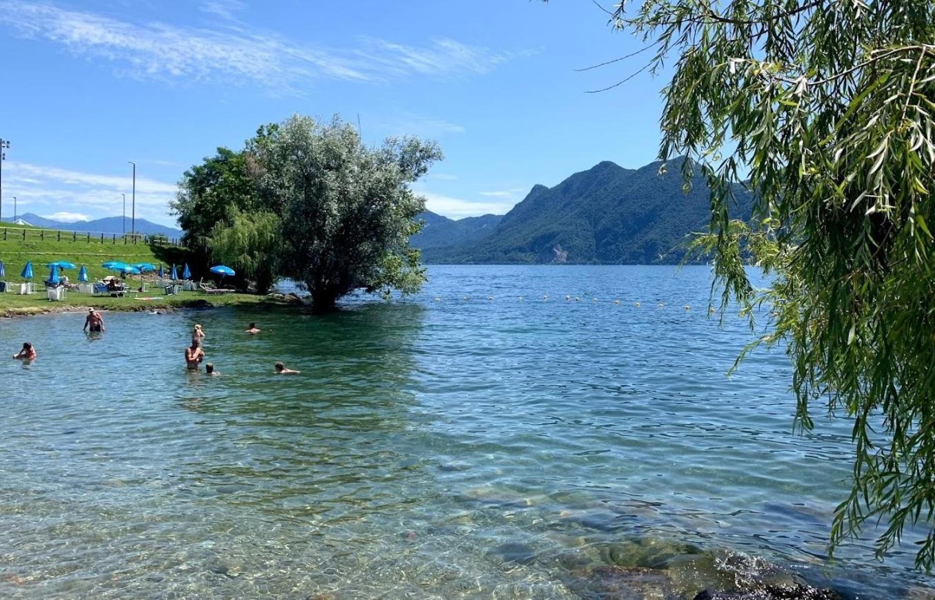 La Petite Dame - Lake Maggiore - 100 M From The Lake แวร์บาเนีย ภายนอก รูปภาพ